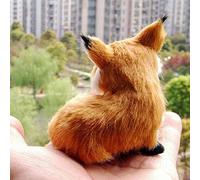 Mrisata Juguete de Peluche de de Simulación, Lindo Mini Animal de Peluche, Pequeño Sentado, con Piel Suave Realista, para Niños, Regalo de Cumpleaños, Decoración del H (como se Muestra #87)