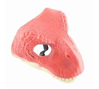 Mrisata Máscara de Dinosaurio de Látex, con Mandíbula Móvil para Fiesta de Disfraces de Navidad de Halloween (#2)