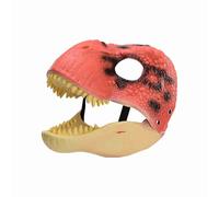 Mrisata Máscara de Dinosaurio de Látex, con Mandíbula Móvil para Fiesta de Disfraces de Navidad de Halloween (#5)