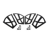 Mrisata Muebles Zapatos Gabinetes Bisagras Marco de Placa Giratoria Accesorio de Accesorios de 4pcs Material de Abdshuses Resistente para el Organizador de Almacenamiento de