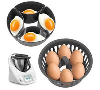 Mritrit Cocer Huevos Thermomix, Molde para Huevos Escalfados para Thermomix TM5 TM6 TM31, Accesorio Repuesto para Vorwerk Robot de Cocina