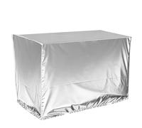 Mritrit Cubre Aire Acondicionado Exterior, Protector Funda para Aire Acondicionado Exterior 1.5P, Cubierta Antipolvo a Prueba de Sol e Impermeable 86x35x60cm