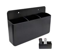 Mritrit Porta Mandos de TV Pared, Soporte Mando Pared Adhesivo, Organizador Mandos, Soporte Universal para Mando a Distancia para Hogar Oficina y Escuela (Negro)