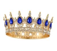 Mrkeung Cumpleaños Corona Tiara para Mujeres Joyería Princesa Reina Banda Rey Banda Accesorios Fiesta Nupcial-783