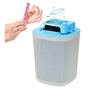MRKU Aspiradora con Filtro Lavable para Taladro de uñas, de bajo Ruido, para manicura y pedicura, con Alta Velocidad, 3 velocidades y Apta para Uso Profesional y doméstico.