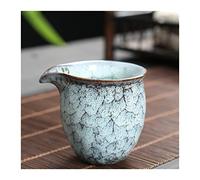 MRKU Jarra de Leche, Salsera, Taza de Agua, Jarra, Crema, dispensador de café, Salsa de azúcar, Grande, Retro, Creativo, Color Chino, Juego de té Kung Fu, Accesorios de 200 ml