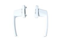 MRKU Manillas para Ventanas Espag Locks UPVC con Cierre en línea, Cerradura Universal de aleación de Aluminio para Puertas, Paquete de 2 Unidades Multicolor