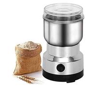 MRKU Molino eléctrico para café, Molinillo de Granos de 150 W con Cuchillas seguras de Acero Inoxidable 304 - Molino pulverizador Multifuncional para Hierbas, Especias y Pimienta.
