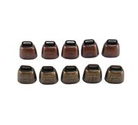 MRNHA 10 Piezas Campanas PequeñAs de LatóN para Pastoreo de Ovejas,Caballos y Vacas Campana Retro de Cencerro para Caballos, Ovejas Que Pastan Cobre, Campanas de Vaca Fabricante de Ruido