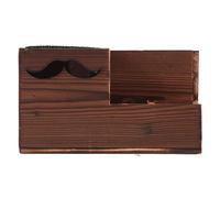 MRNHA Caja de Herramientas de PeluqueríA Madera del SalóN de Pelo Shear Titular de Tijera de Corte Rack de Almacenamiento de Contenedores Barber Herramientas Holder