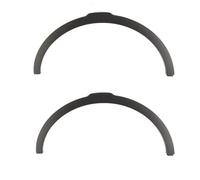 MRNQCB para L&and R&Over para R&Ange R&Over para Evoque 2012-2017 Moldura De Paso De Rueda Delantera De Coche Guardabarros Cejas Pasos De Rueda(Pair)
