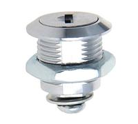 MroMax 1 juego de cerradura de leva para cajón, cerradura de seguridad, accesorios para muebles de bricolaje para cajones, gabinetes, escritorios, mesas de oficina con 2 llaves