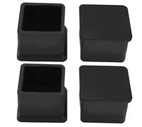 MroMax - 20 almohadillas cuadradas de goma para patas de muebles (20 x 20 mm)