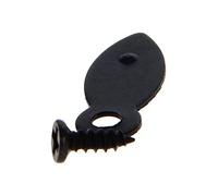 MroMax 20 piezas de marco de metal con botón giratorio para fotos, accesorios perfectos para colgar cuadros, color negro