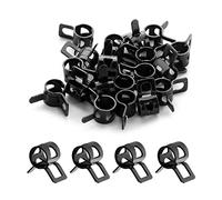 MroMax 30 abrazaderas de manguera de banda de resorte de 8 mm de diámetro interior, para manguera de diámetro exterior de 8,5 a 9,2 mm, clip de manguera de resorte, abrazadera de tubo de manguera de