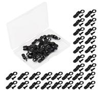 MroMax 30 botones de giro para marco de fotos, clips de respaldo de metal para marco de fotos de 0.9 pulgadas con forma de lazo con tornillos, piezas para colgar fotos, dibujos y pósteres tipo 2