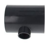 MroMax 401 Series 401 - Conector en T para tuberías de PVC (63 mm x 25 mm), color gris