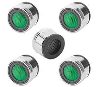 MroMax 5 unids 20mm aireadores de grifo universal hembra grifo aireador boquilla pieza de repuesto para baño lavabo cocina fregadero grifo bidé rosca externa