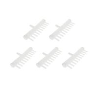MroMax 8 mm a 4 mm Acuario 10 vías línea de aire divisor de plástico para bomba de aire conector para difusión del flujo de aire, 5 unidades