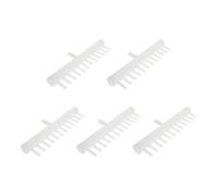 MroMax 8 mm a 4 mm acuario línea de aire de 12 vías divisor plástico bomba de aire conector de tubo para difusión de flujo de aire, 5 unidades