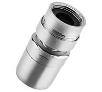 MroMax Boquilla aireadora de grifo, pieza de repuesto, 0.75 pulgadas de diámetro, rosca hembra, aireador de cocina, proceso de galvanoplastia, a prueba de salpicaduras, para baño, plata, 1 unidad