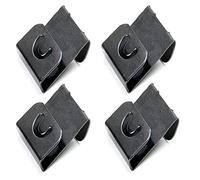 MroMax Ganchos para colgar marcos de fotos, 0,3 mm de grosor en forma de S de metal para colgar fotos, 50 unidades