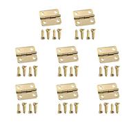 MroMax - Joyero de madera con bisagra para puerta, color latón