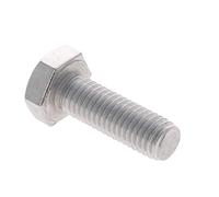 MroMax M10 - Perno de cabeza hexagonal para mano izquierda M10-1,5 x 30 mm UNC 304 de acero inoxidable con rosca inversa