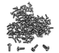 MroMax M3x10 Tornillos de cabeza de celosía Phillips Drive para cajón pomo de gabinete, manija de acero inoxidable 304 100 piezas