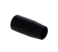 MroMax Mango de plástico con rosca hembra M8 de 40 mm de longitud, color negro, 6 unidades