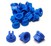 MroMax Punta de pulverización plana para ventilador, boquilla de plástico de 110 grados, apertura de 0,3 mm para pulverizador de mochila, pulverizador de jardín, equipo de pulverización de invernadero