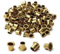 MroMax Remache hueco M5 X 6 remaches huecos de cobre con agujero pasante ojales de doble cara placa de circuito PCB 100 unidades