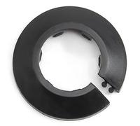 MroMax Se adapta a cubierta de tubo de plástico negro de polipropileno de 32 mm, 1 pieza de brida de decoración de tubería de agua, tapa a presión para válvula de cocina, tuberías de entrada de