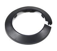 MroMax Se adapta a cubierta de tubo de plástico negro de polipropileno de 75 mm, 1 brida de tubo de agua, anillo de escudo, tapa a presión para tuberías de drenaje y ventilación, para ocultar huecos y