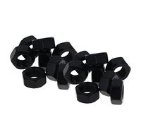 MroMax Tuercas hexagonales, M10 x 1,25 mm, rosca métrica gruesa hexagonal, acero inoxidable 201, paquete de 42