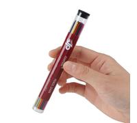 MROOFUL Recambios de mina de lápiz de 2,0 mm, 2B, mina de grafito colorida de lápiz mecánico de 2 mm para dibujo técnico y lápiz de dibujo técnico - 36 minas (colorido)