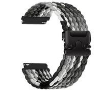 MroTech compatible con Huawei Watch 46mm GT5/GT4/GT3/GT2 Correa nailon elástica tejida 22mm Pulsera repuesto para Garmin Venu 3/Venu 2/Gear S3 Frontier/Galaxy Watch 3 45mm Band, Chocolate oscuro