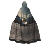 MROWYC Capas estampadas de lo último en simplicidad: disfraces de Halloween, carnaval, cosplay, capas que se transforman en foco de fiesta