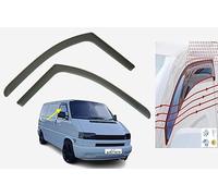 Mrp Juego de 2 deflectores de viento | Tipo de canal | Compatible con Volkswagen T4 VW TRANSPORTER/CARAVELLE/MULTIVAN 1995 1996 1997 1998 1999 2000 2001 2002 2003 Viseras laterales