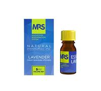 MRS Aceite Esencial Lavanda Natural 100% Orgánico para Baños Masajes y Aromaterapia, Ideal para Dolores Musculares y para Relajarte, Oleum Lavandulae Officinalis, 5 ml