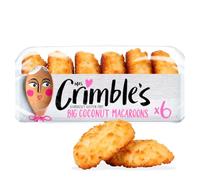 Mrs Crimble's - 6 macarrones grandes de coco (180 g)