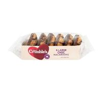 MRS. CRIMBLE'S GLORIOUSLY GLUTEN FREE - Galletas de Chocolate Sin Gluten - Pack 12 Uds x 195g - Macaroons Ideales para el Desayuno o la Merienda - Galletas Esponjosas - Ingredientes Naturales.