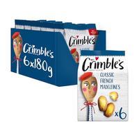 MRS. CRIMBLE'S GLORIOUSLY GLUTEN FREE Magdalenas Sin Gluten, Pack 6 Uds x 180 g, Optimas para el Desayuno o la Merienda, Galletas Esponjosas, Ingredientes Naturales