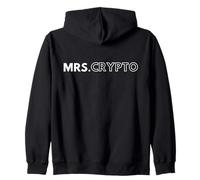 Mrs. Crypto Matching Cryptocurrency Blockchain Husband Wife Sudadera con Capucha