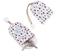 Mrs. Doubtfire - Bolsa para llaves inspirada en la frase divertida Help is On the Way Dear for Comedy Movie Fans Nurse Teacher, Way Dear Key, S