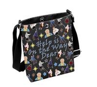 Mrs. Doubtfire Inspired Gift Mrs. Doubtfire Bolso cruzado M-rs. D-oubtfire Fans Gift Help Is On The Way Dear, Dearcrossbody