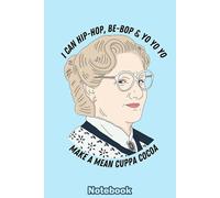 Mrs. Doubtfire Journal: Daniel Hillard (Notebook, Size 6x9 inches-compact and portable, Glossy Cover with 110 Lined Pages, perfect for writing, planning, brainstorming, and more)