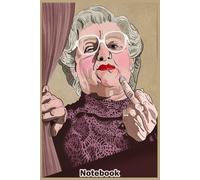 Mrs. Doubtfire Journal: Daniel Hillard (Notebook, Size 6x9 inches-compact and portable, Glossy Cover with 110 Lined Pages, perfect for writing, planning, brainstorming, and more)