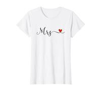 Mrs Manuscrita tipografía Regalo Camiseta