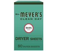 Mrs. Meyer's Clean Day Fogli asciugatrice, basilico Profumo, 80 conteggio